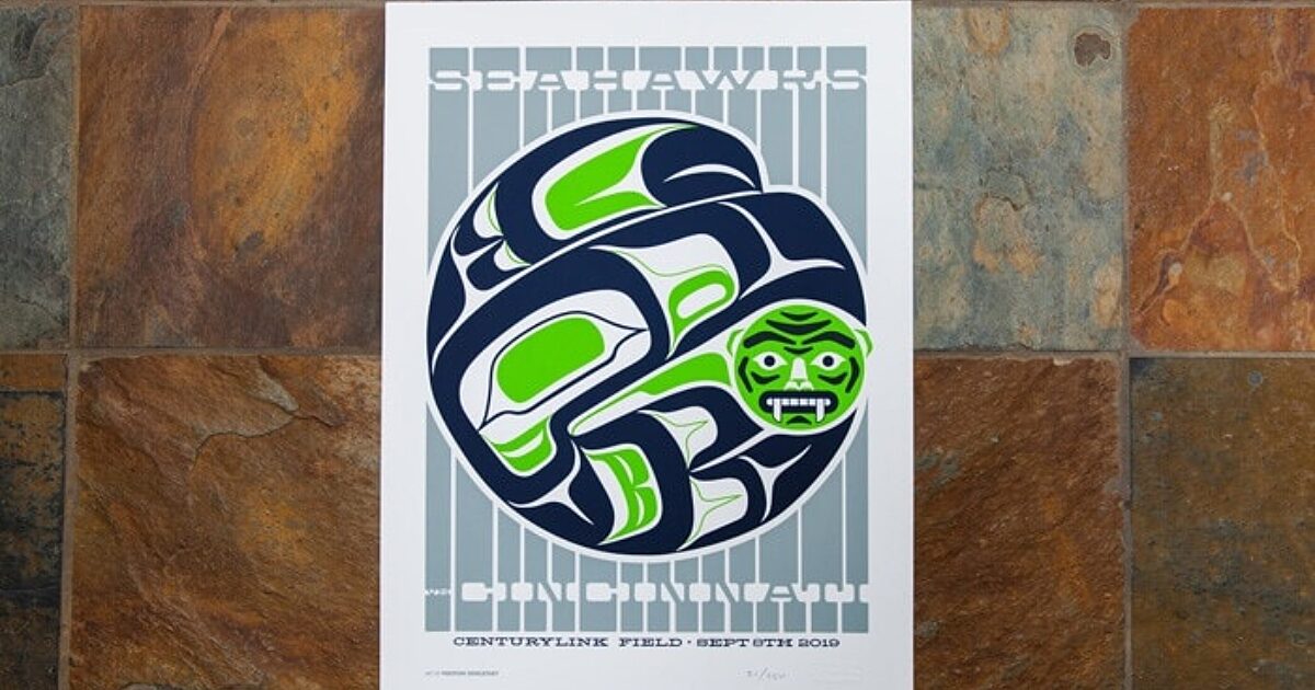 Seahawks Gameday Poster Series 